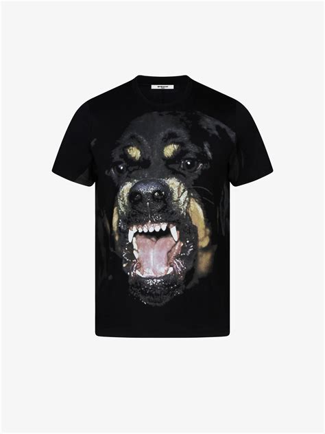 givenchy dog head t shirt|givenchy rottweiler t shirt.